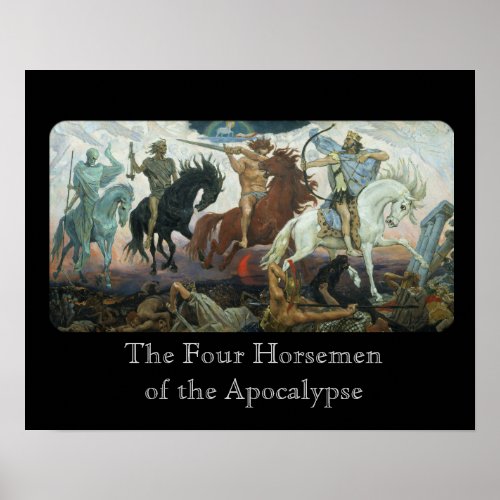 Four Horsemen of the Apocalypse Poster
