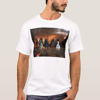 Four Horsemen Of The Apocalypse T-shirt by customvendetta at Zazzle