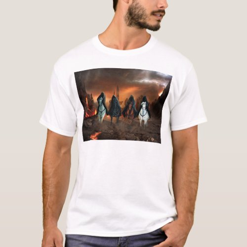 Four Horsemen Of The Apocalypse T_Shirt