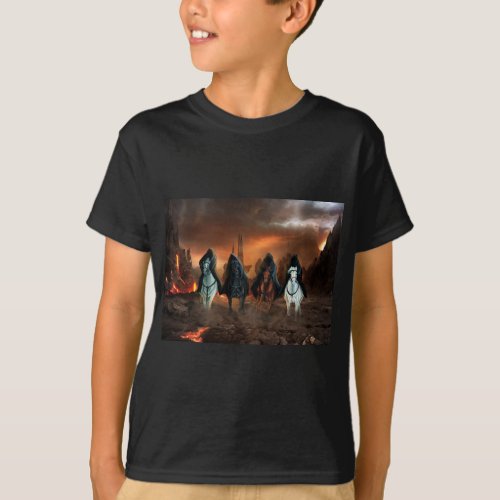 Four Horsemen Of The Apocalypse T_Shirt