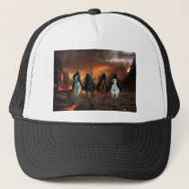 Four Horsemen Of The Apocalypse Trucker Hat