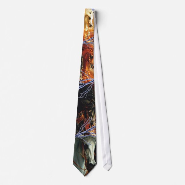 Four Horses Of The Apocalypse Tie (Front)