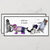 Four Kittens At Play (Front/Back)