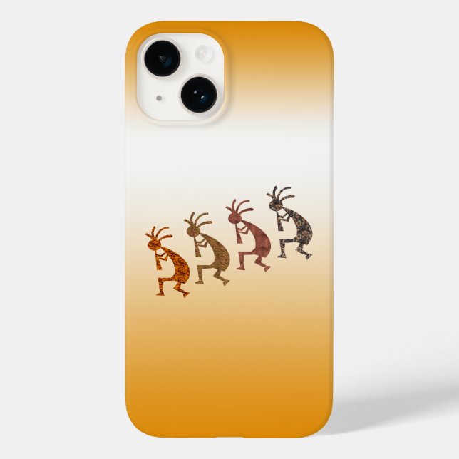 Four Kokopelli Case-Mate iPhone Case (Back)