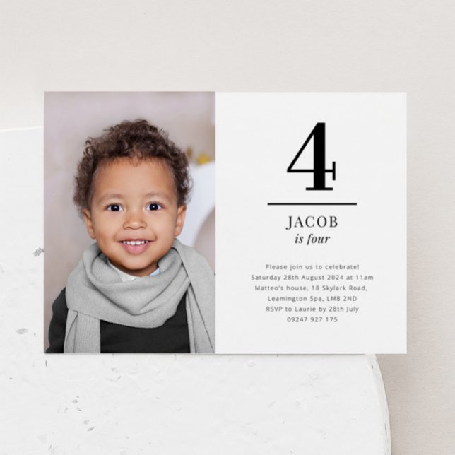 Four Landscape Photo Invitation (Creator Uploaded)