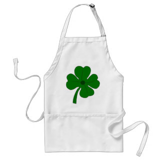 Four Leaf Clover Adult Apron