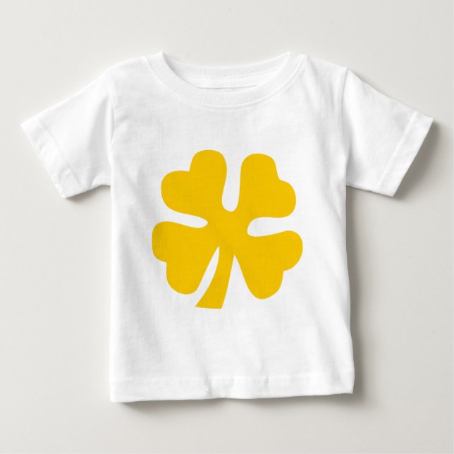 Four Leaf Clover - Amber Baby T-Shirt (Front)