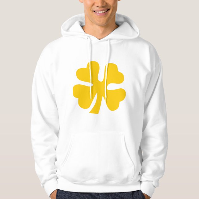 Four Leaf Clover - Amber Hoodie (Front)