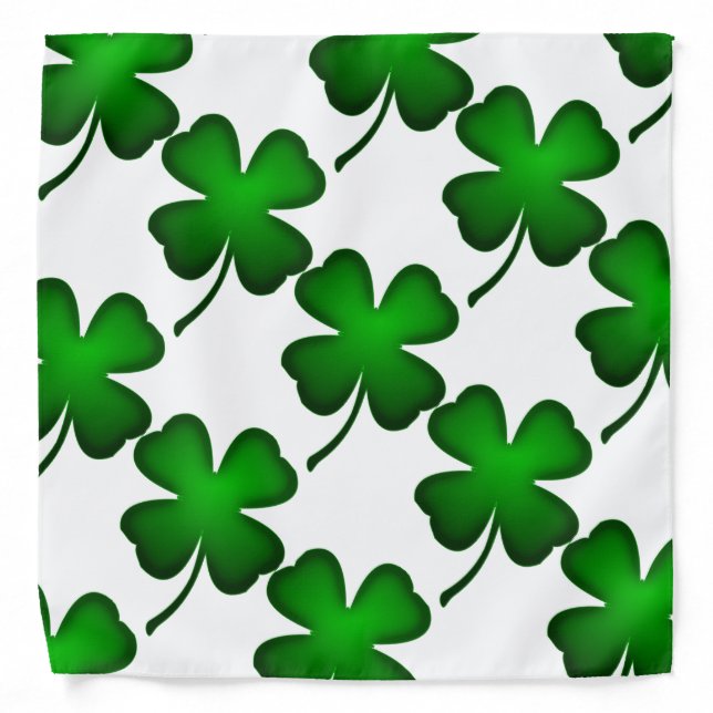 Four Leaf Clover Bandana (Front)
