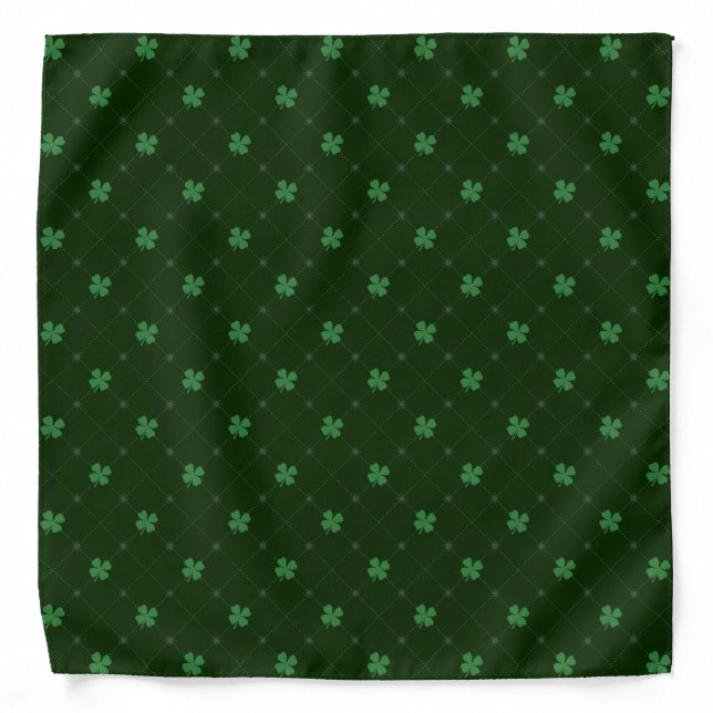 Four Leaf Clover Bandana (Front)