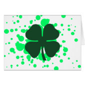 four leaf clover bubbles (Front Horizontal)