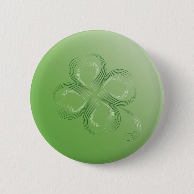 Four Leaf Clover Button (Front)