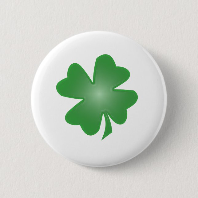 Four Leaf Clover Button (Front)