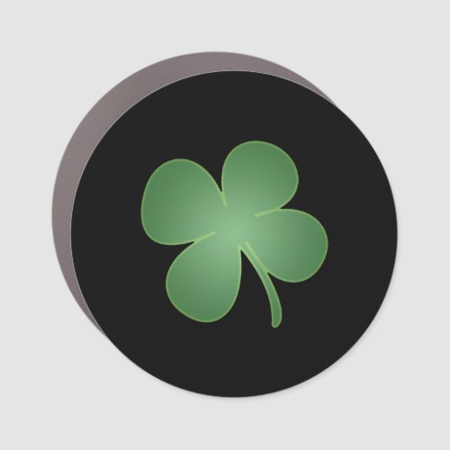 Four Leaf Clover Car Magnet