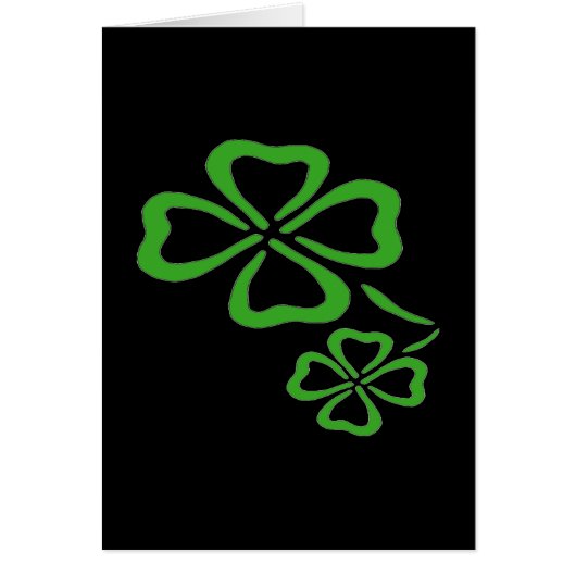 Four Leaf Clover Cards (Front)