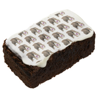 Four-Leaf Clover Chocolate Brownie