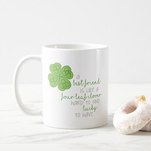 Four Leaf Clover Coffee Mug