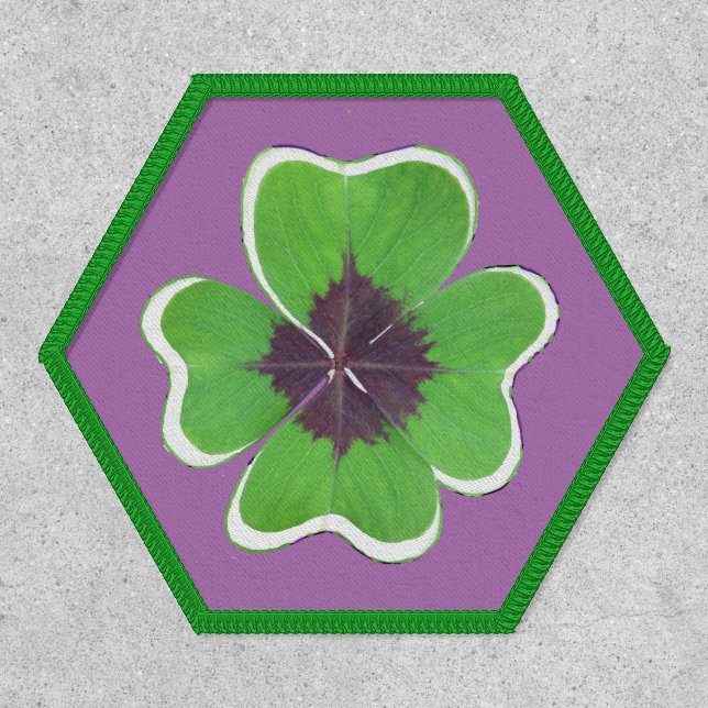 Four Leaf Clover Cust. BG Color Patch (Front)