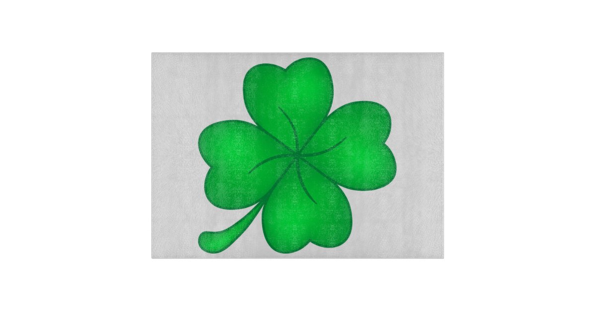 Green Clover Leaf Baseball, Zazzle