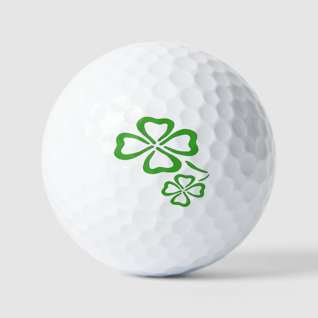 Four Leaf Clover Golf Balls (Front)