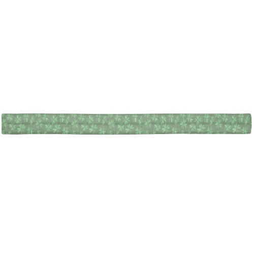 Four_Leaf Clover Green Shamrock Pattern Elastic Hair Tie