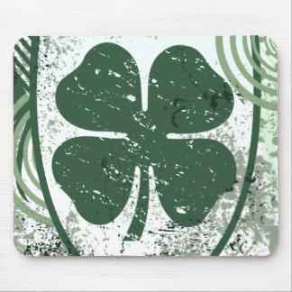 four leaf clover. hi-fi. v2. mouse pad
