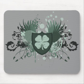four leaf clover. hi-fi. v2. mouse pad