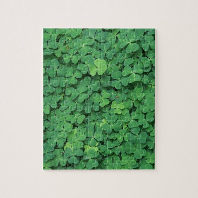 Four Leaf Clover Jigsaw Puzzle (Vertical)