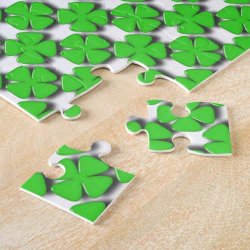 Four Leaf Clover Jigsaw Puzzle