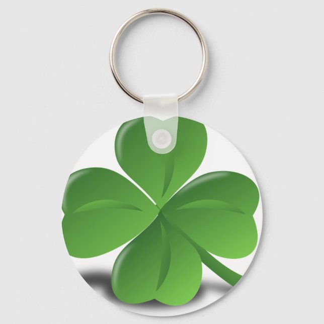 FOUR LEAF CLOVER KEYCHAIN (Front)