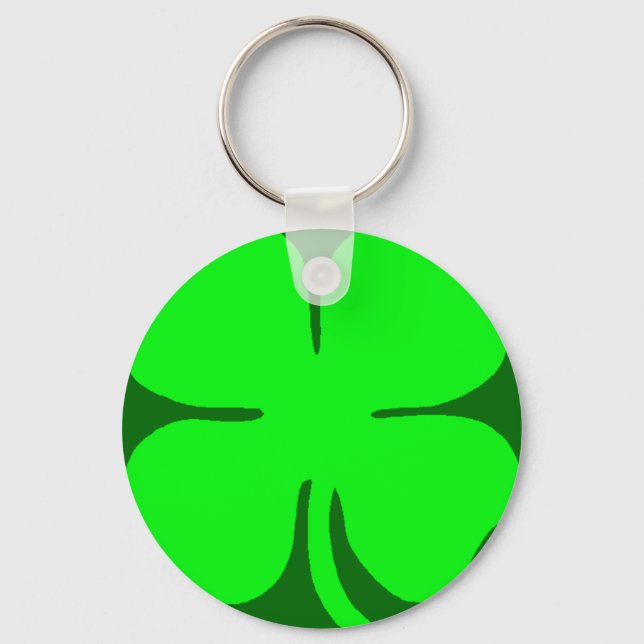 Four Leaf Clover Keychain (Front)