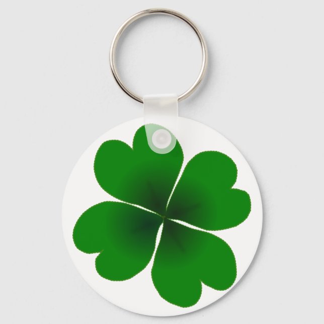 four-leaf clover keychain (Front)