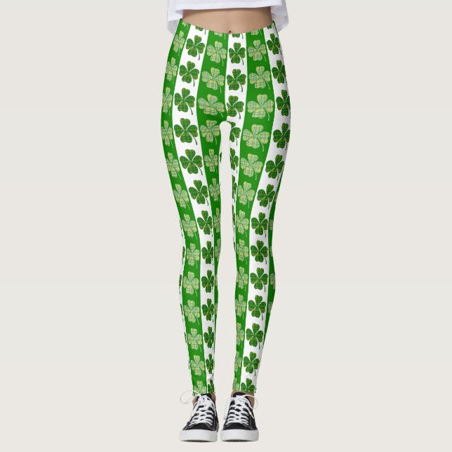 Four leaf clover leggings (Front)