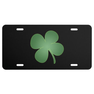 Four Leaf Clover License Plate