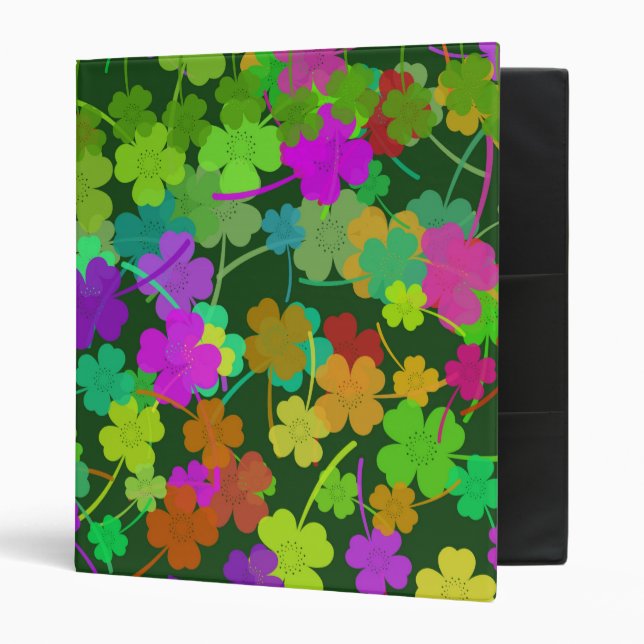 Four Leaf Clover Lucky Binder (Front/Inside)