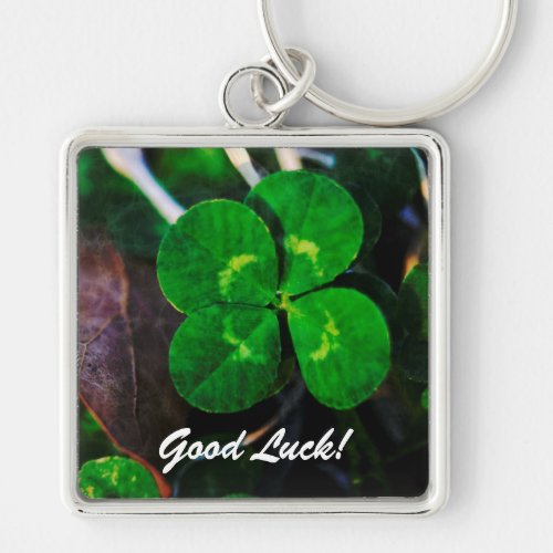 Four Leaf Clover Lucky Keychain