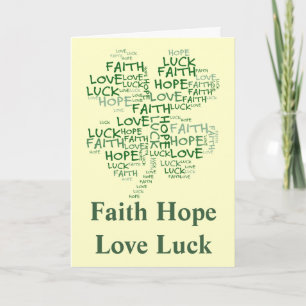 Four Leaf Clover Meaning: Hope, Faith, Love, Luck Card