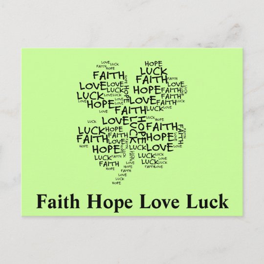 four-leaf-clover-meaning-hope-faith-love-luck-postcard-zazzle