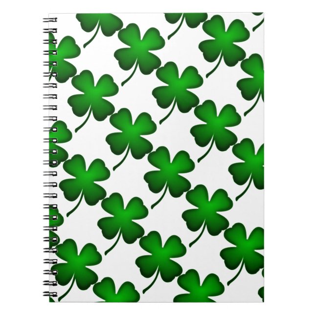 Four Leaf Clover Notebook (Front)