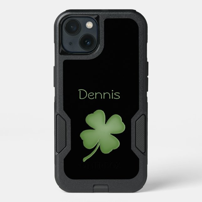 Four Leaf Clover Otterbox iPhone Case (Back)