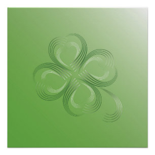 Four Leaf Clover Poster