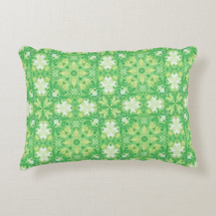 Four Leaf Clover Pouf Accent Pillow 