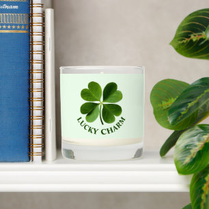 Four Leaf Clover  Scented Candle