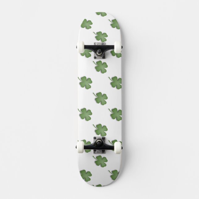 Four Leaf Clover Skateboard Deck (Front)