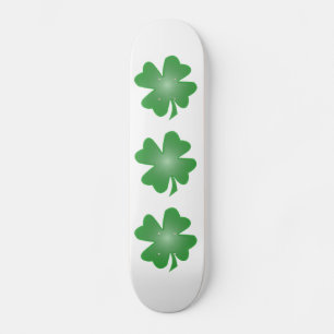 Four Leaf Clover Skateboard Deck