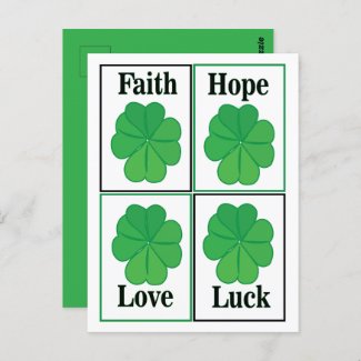 Four Leaf Clover St Patricks Day Four Leaf Clover