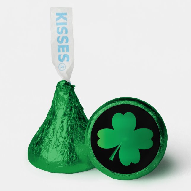 Four Leaf Clover St. Patrick's Day Hershey®'s Kisses® (Front)