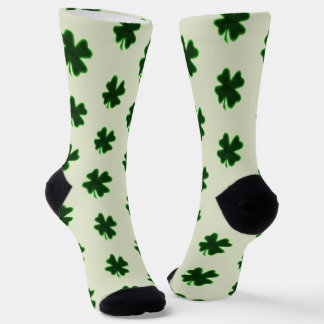 Four Leaf Clover St. Patrick's Day Socks