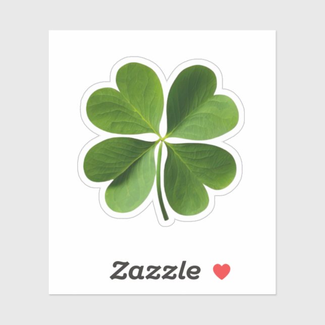 Four Leaf Clover Sticker (Sheet)