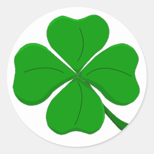 Four Leaf Clover Sticker